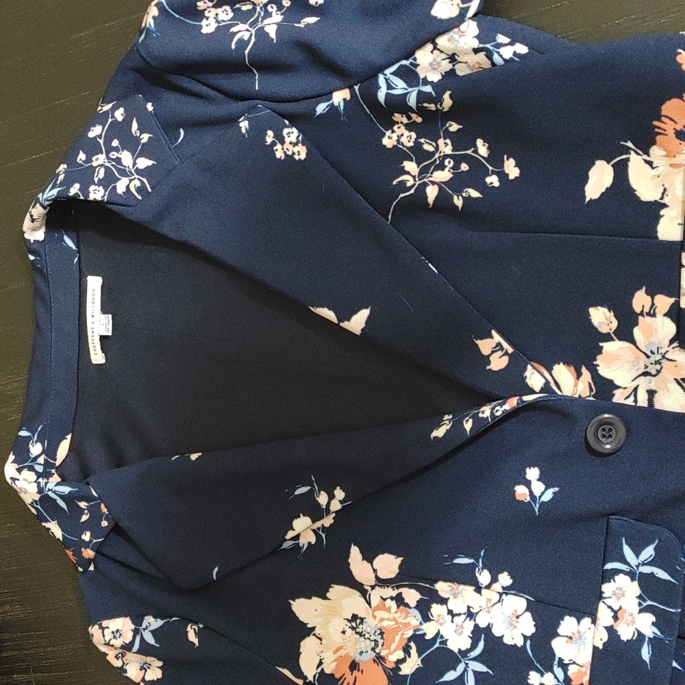 Floral Blazer